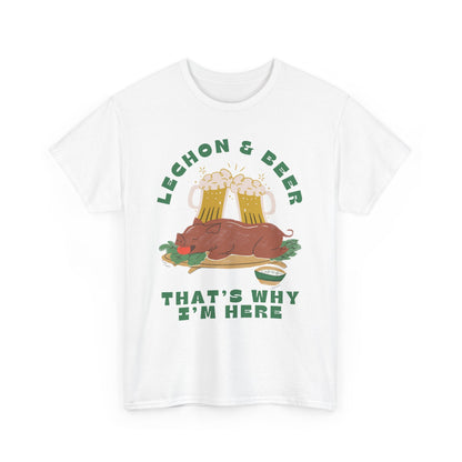 LECHON & BEER - Filipino Food (T-Shirt)