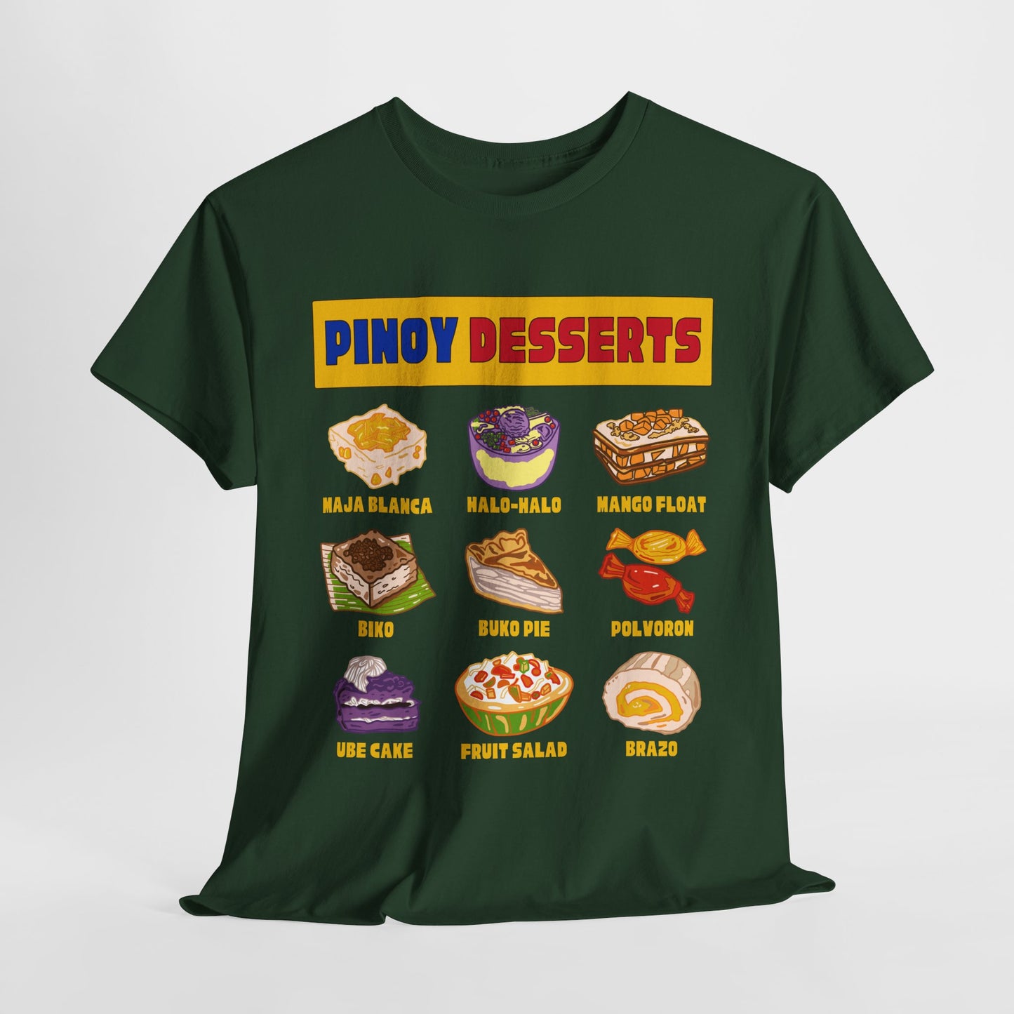 PINOY DESSERTS - Filipino Food (T-Shirt)