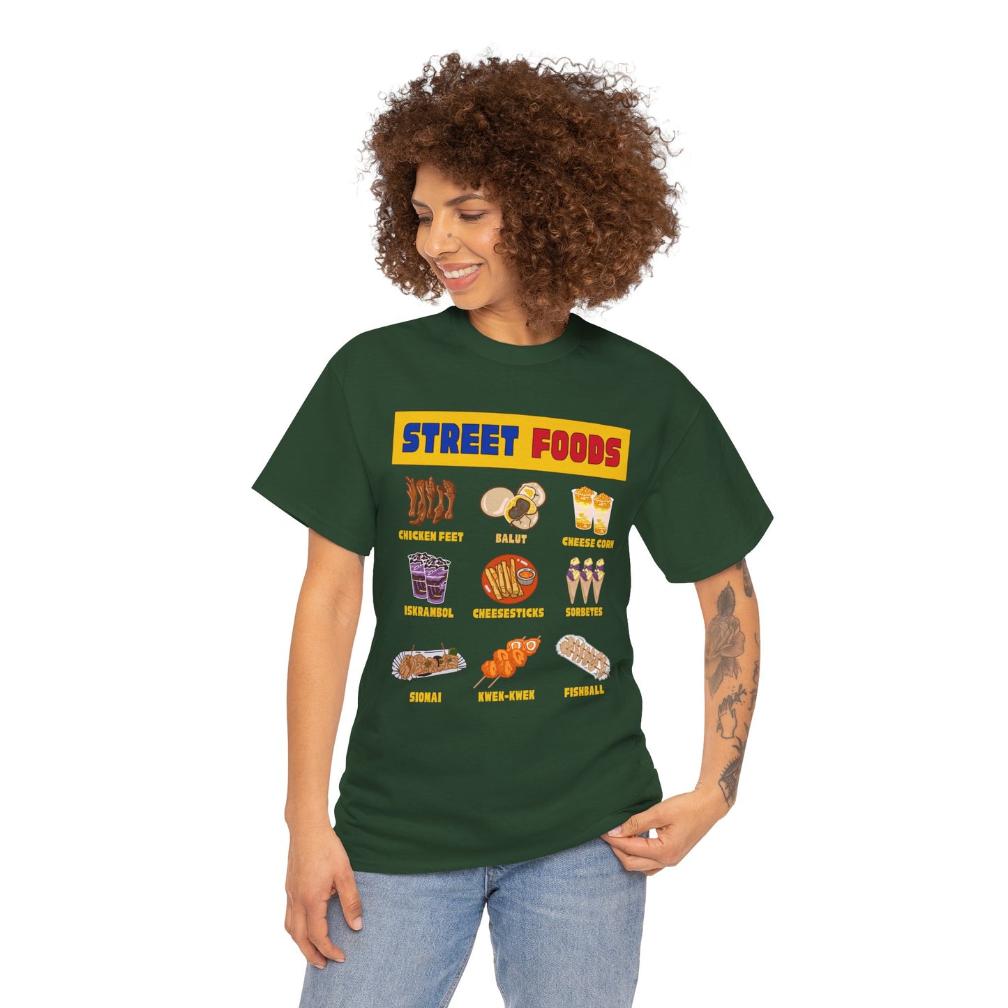 PINOY STREET FOODS - Filipino Food (T-Shirt)