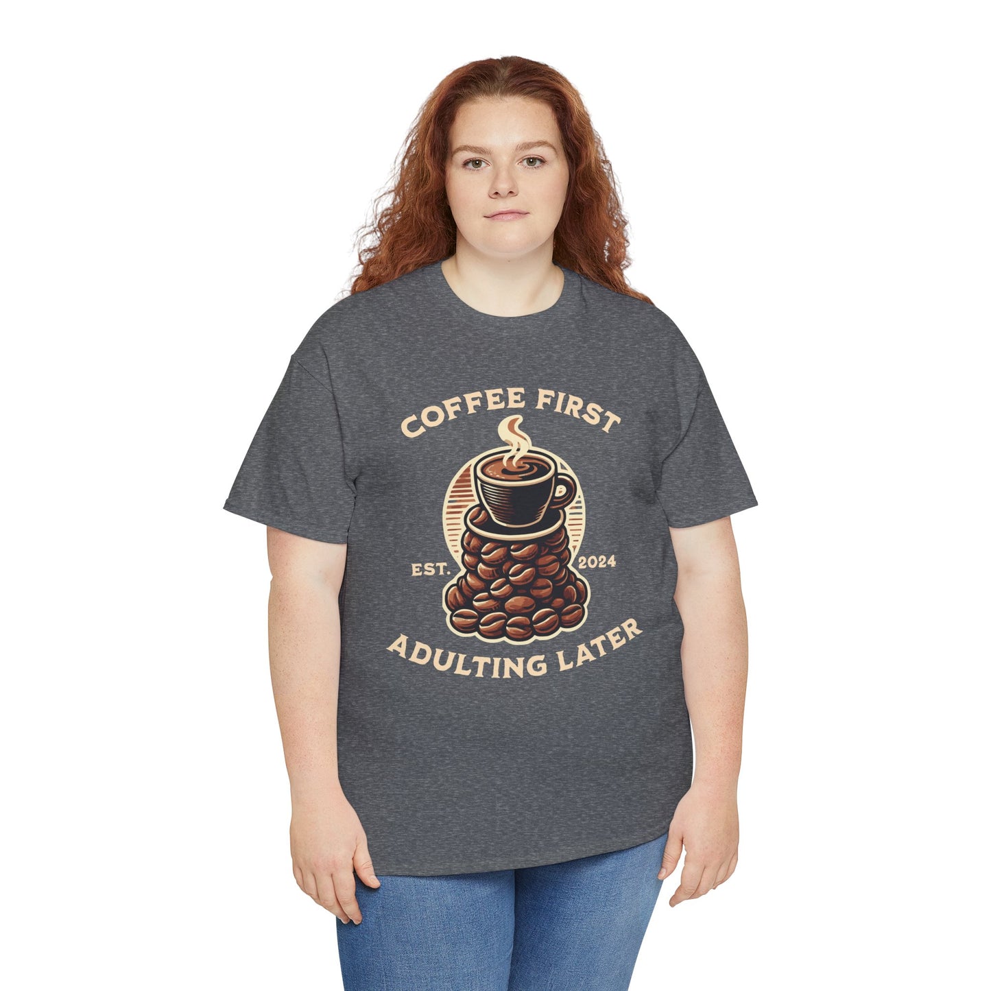 ORANGE AMERICANO - Coffee (T-Shirt)