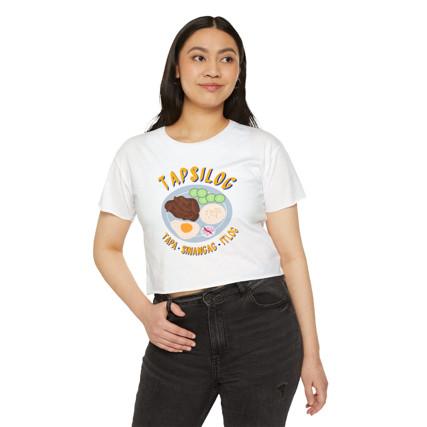 TAPSILOG 2 - Filipino Food (Crop Top)