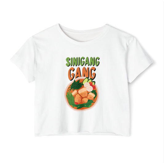 SINIGANG NA BABOY - Filipino Food (Crop Top)