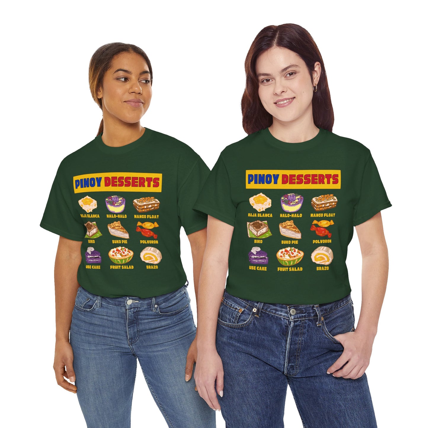 PINOY DESSERTS - Filipino Food (T-Shirt)