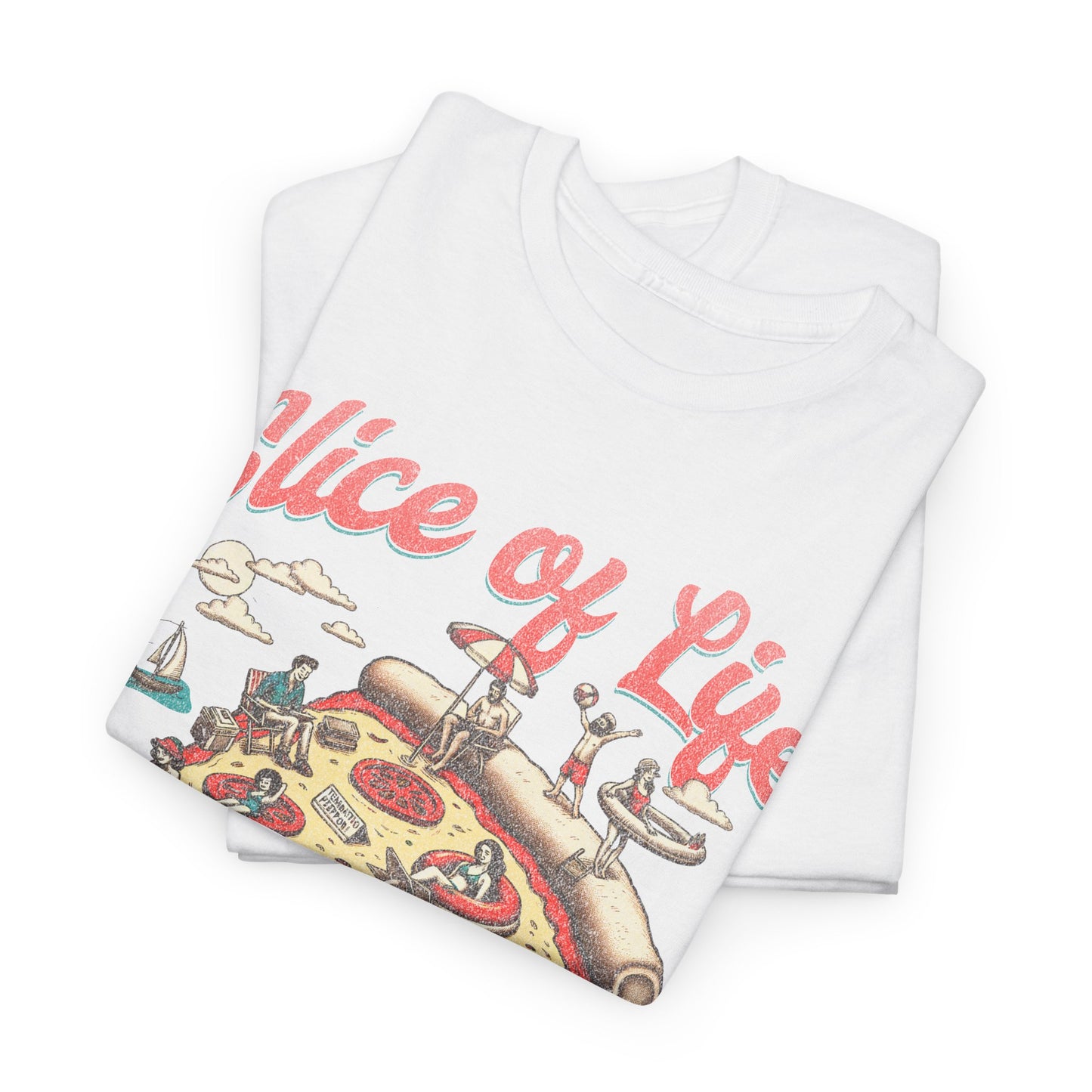 LOBSTER & SPINACH - Pizza (T-Shirt)