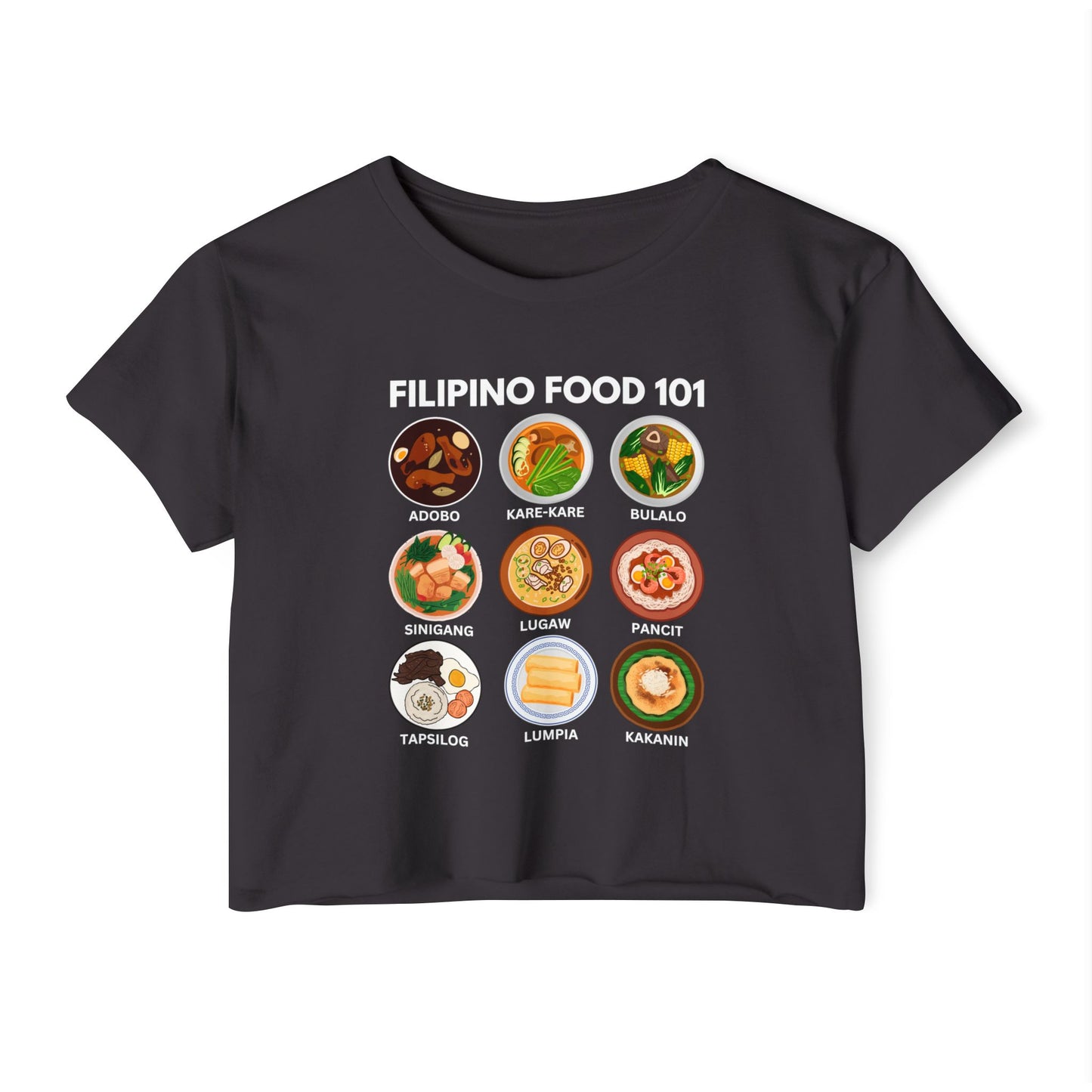 TURO-TURO - Filipino Food (Crop Top)