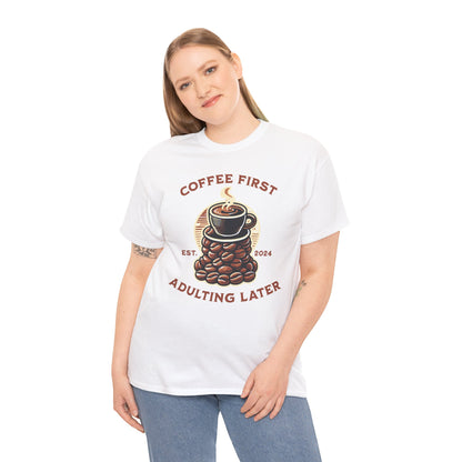 ORANGE AMERICANO - Coffee (T-Shirt)