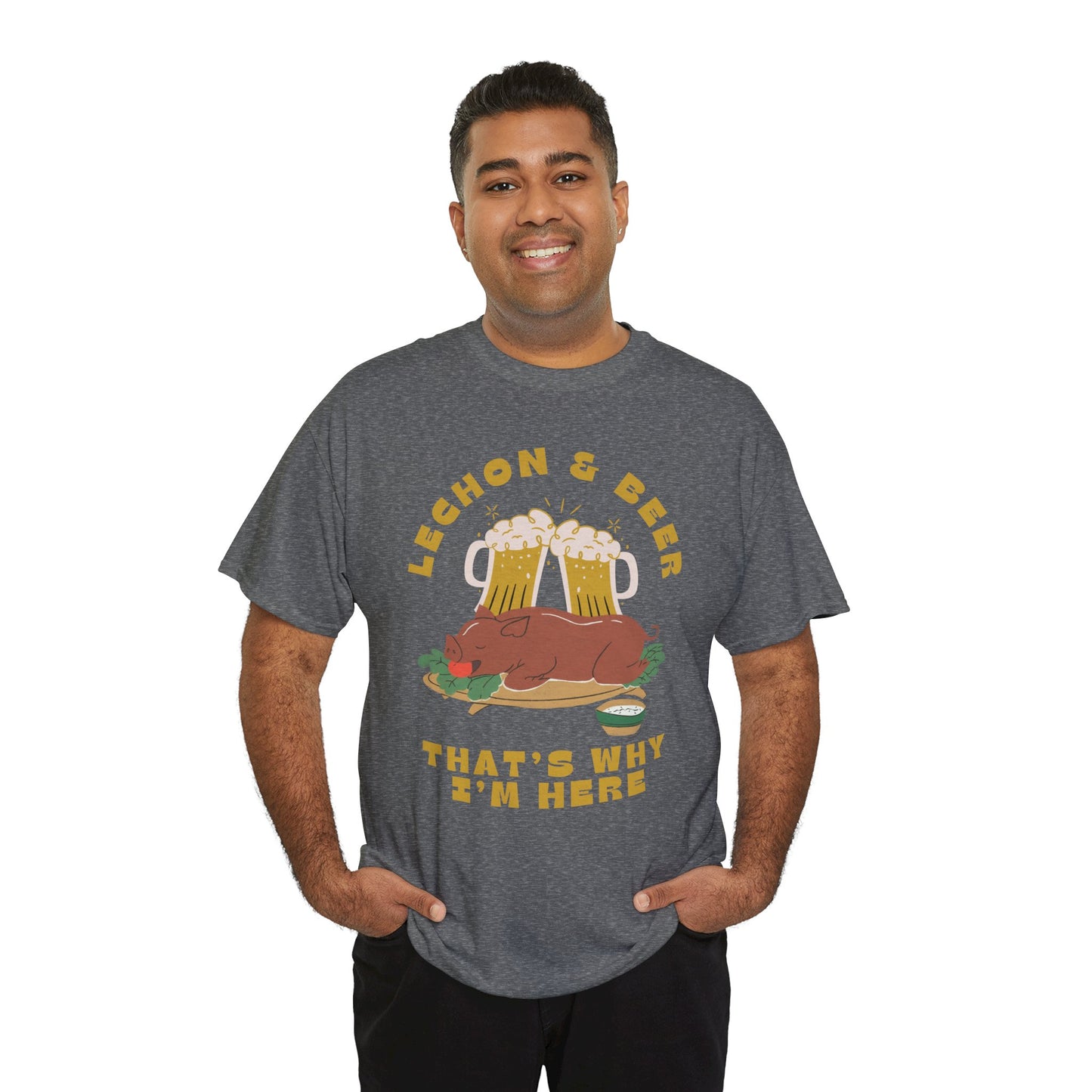 LECHON & BEER - Filipino Food (T-Shirt)