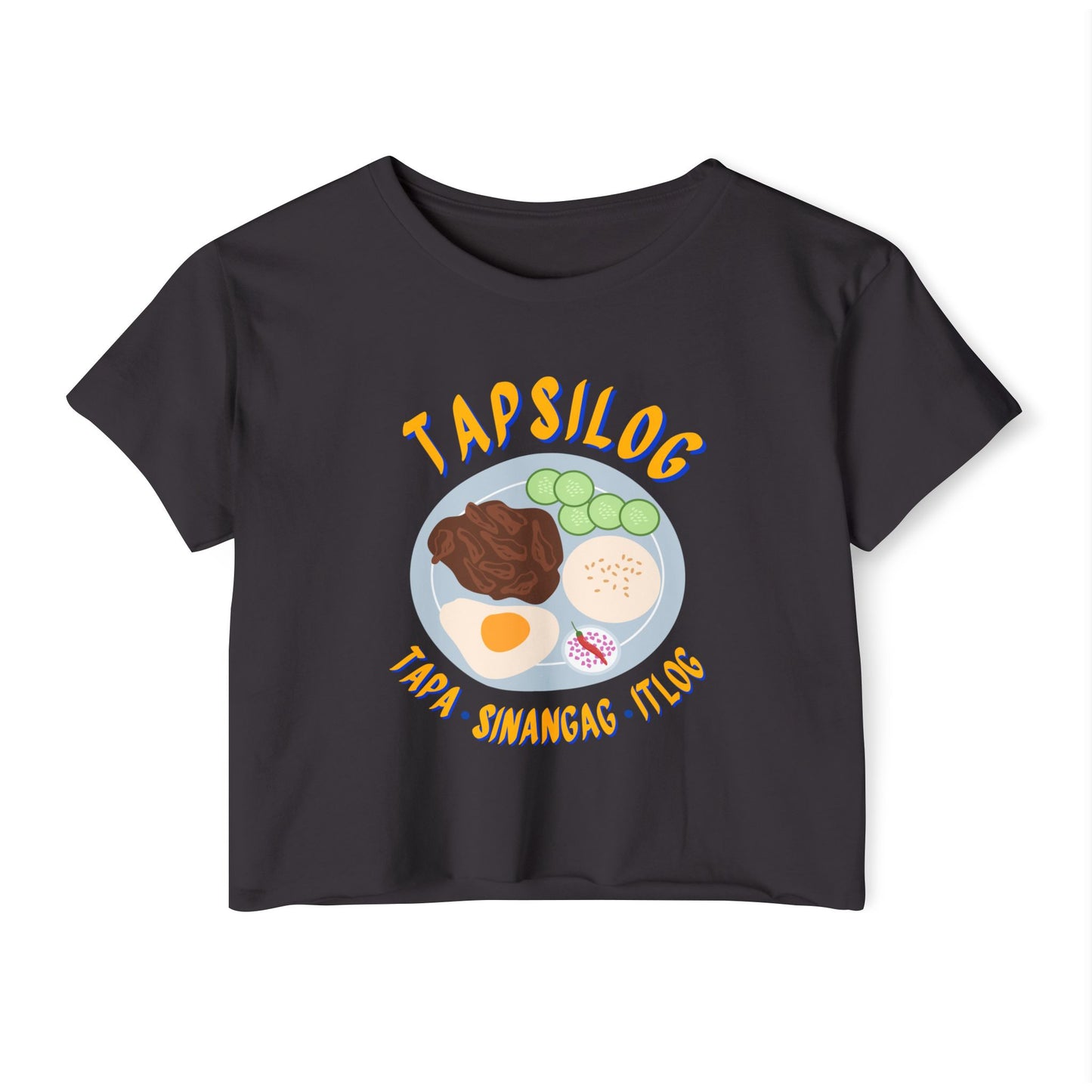 TAPSILOG 2 - Filipino Food (Crop Top)