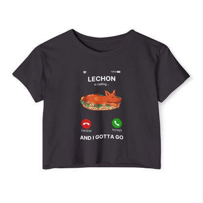 LECHON BELLY - Filipino Food (Crop Top)