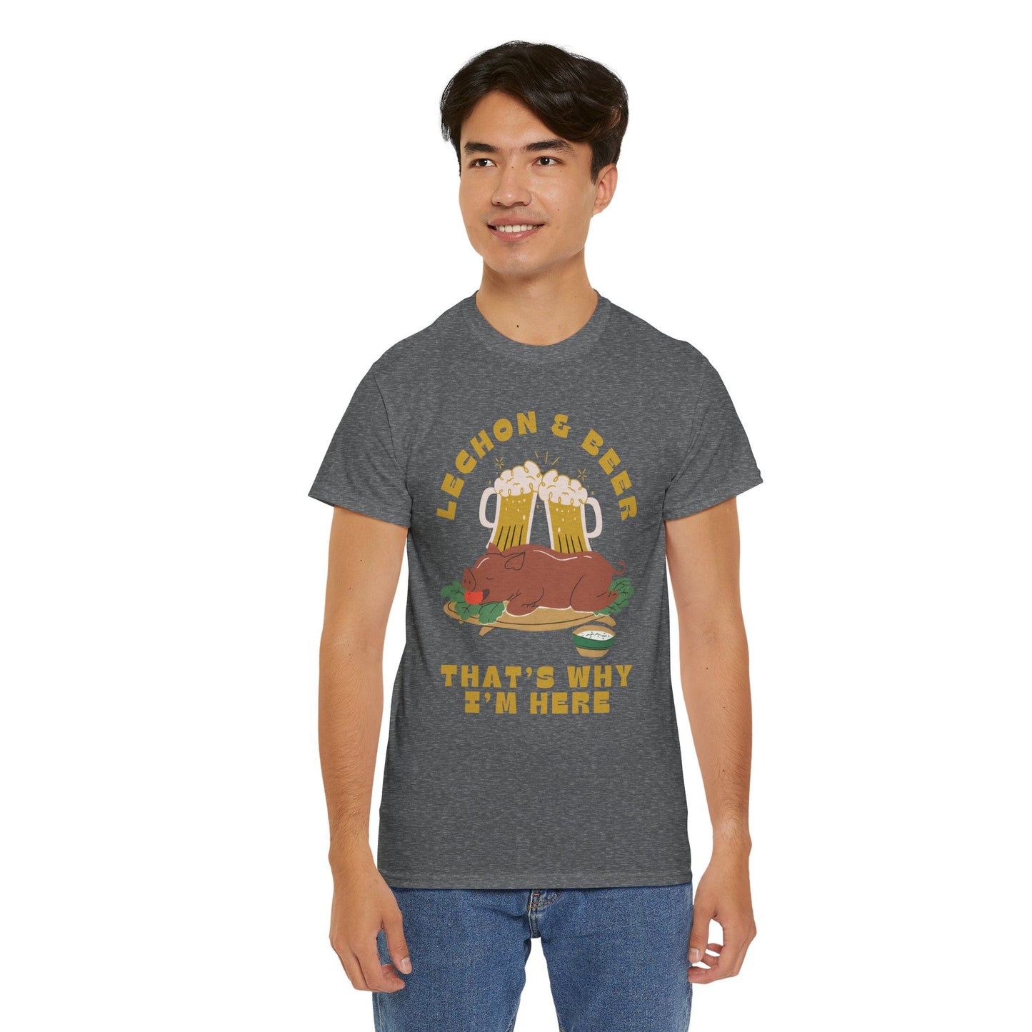 LECHON & BEER - Filipino Food (T-Shirt)