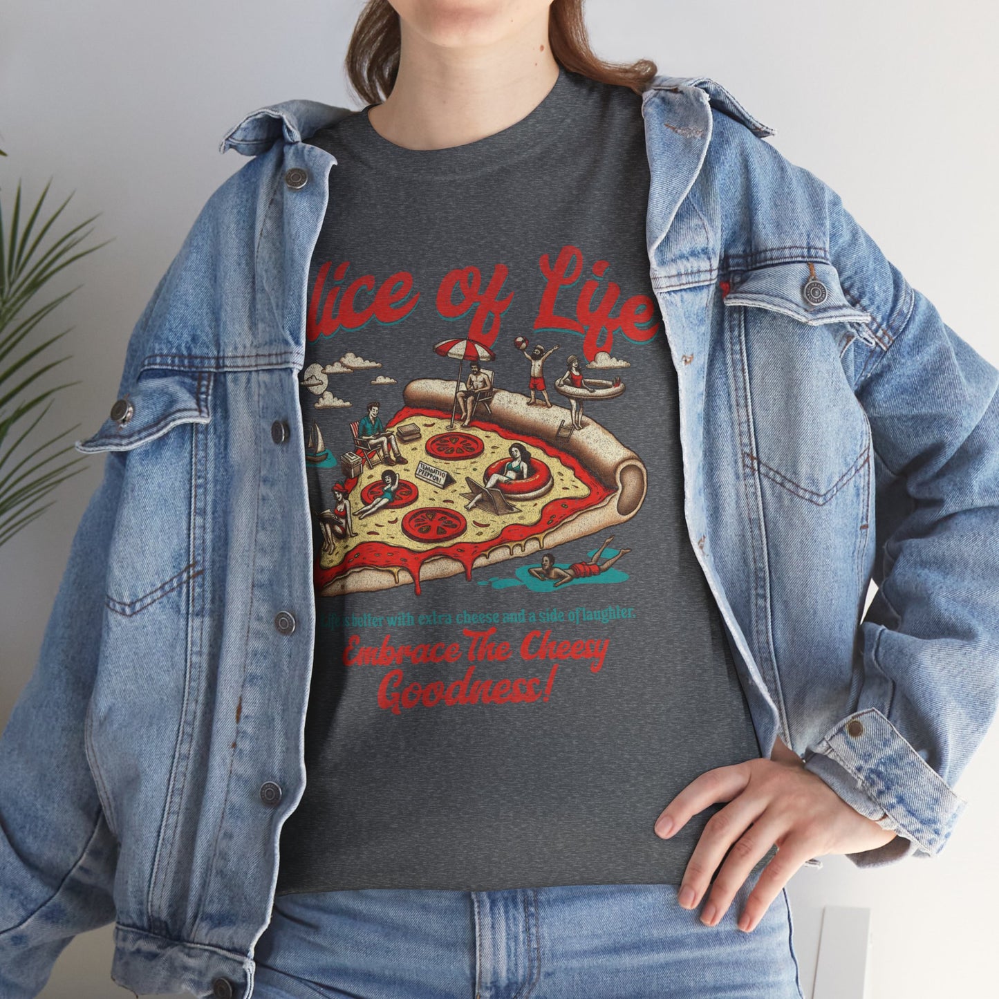 LOBSTER & SPINACH - Pizza (T-Shirt)