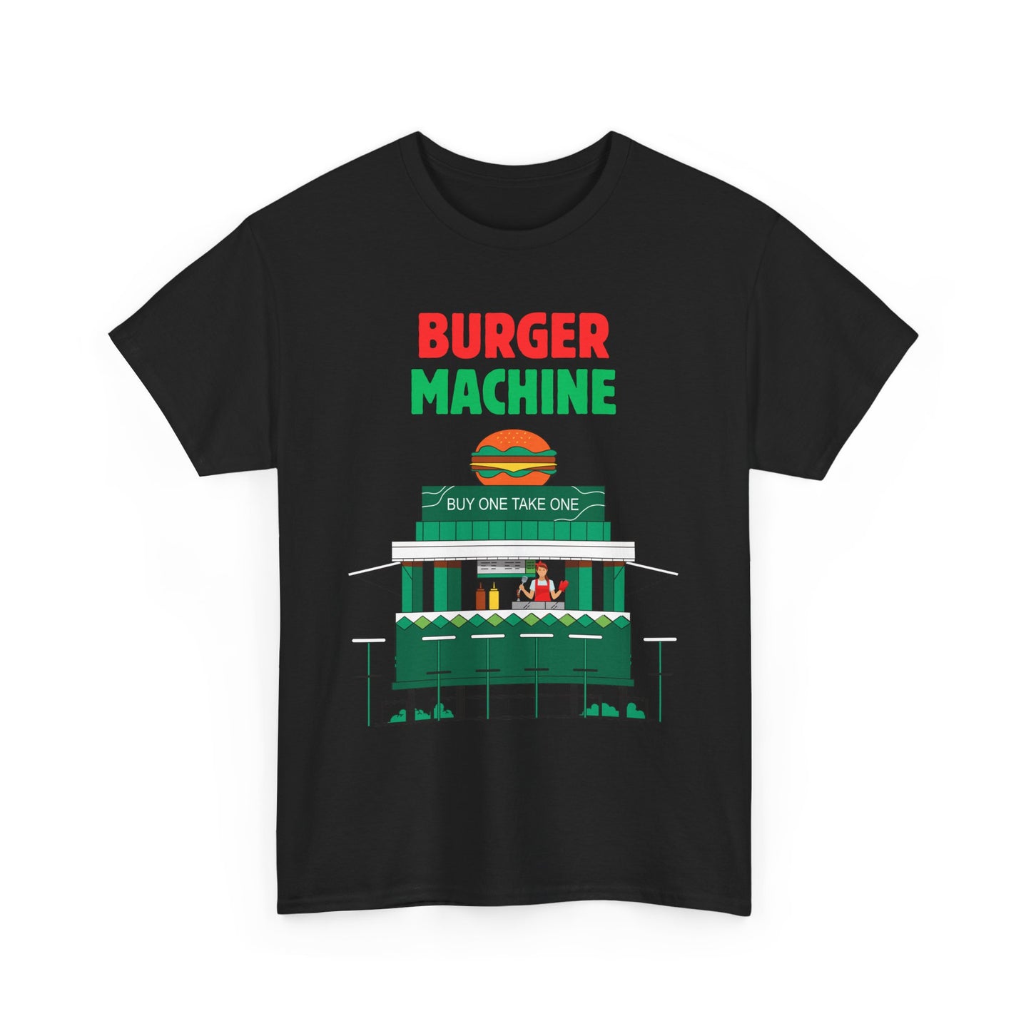 BURGER MACHINE - Filipino Food (T-Shirt)