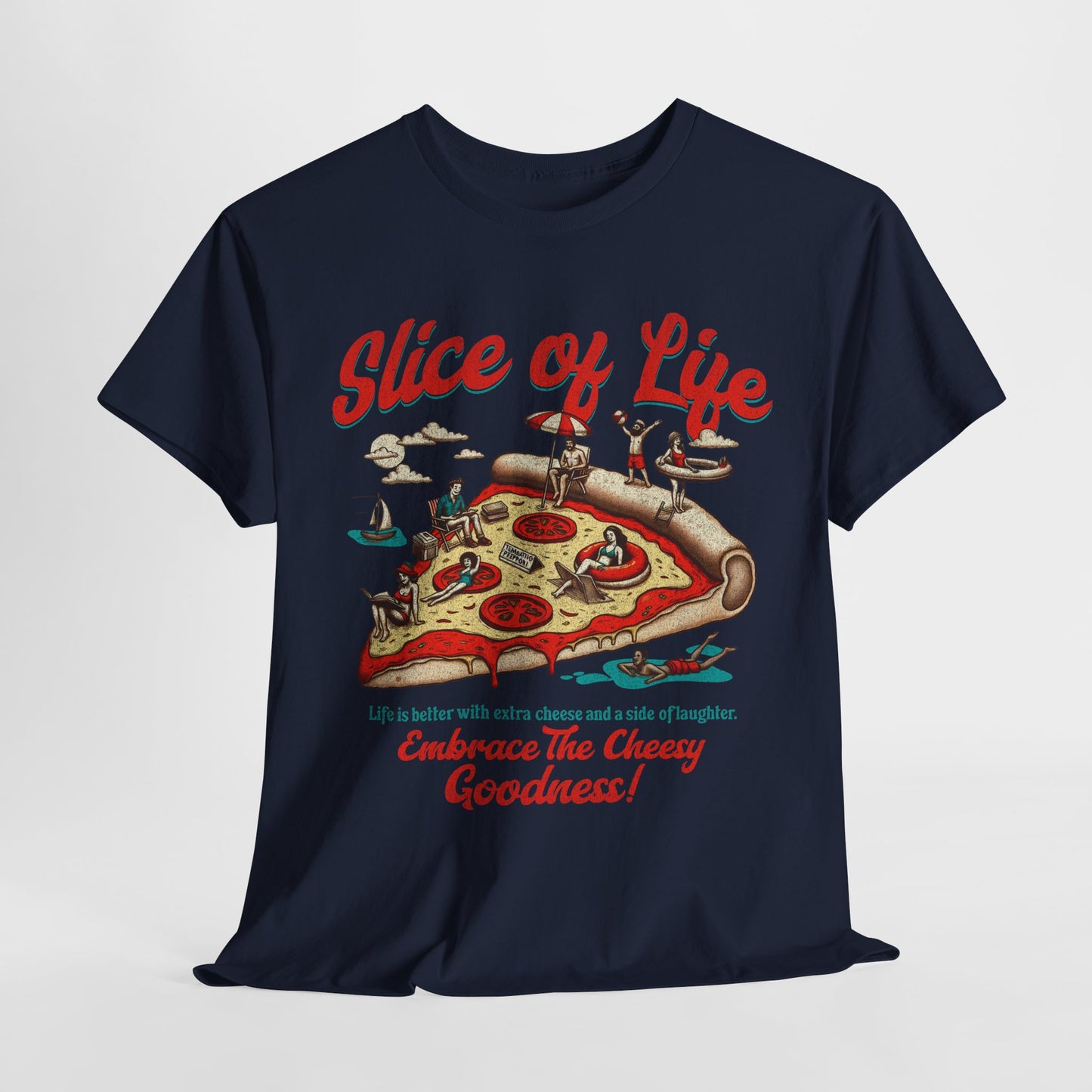 LOBSTER & SPINACH - Pizza (T-Shirt)