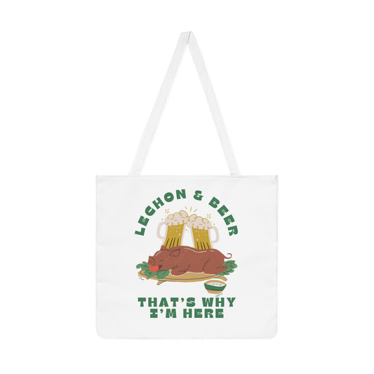 LECHON & BEER - Filipino Food (Tote Bag)