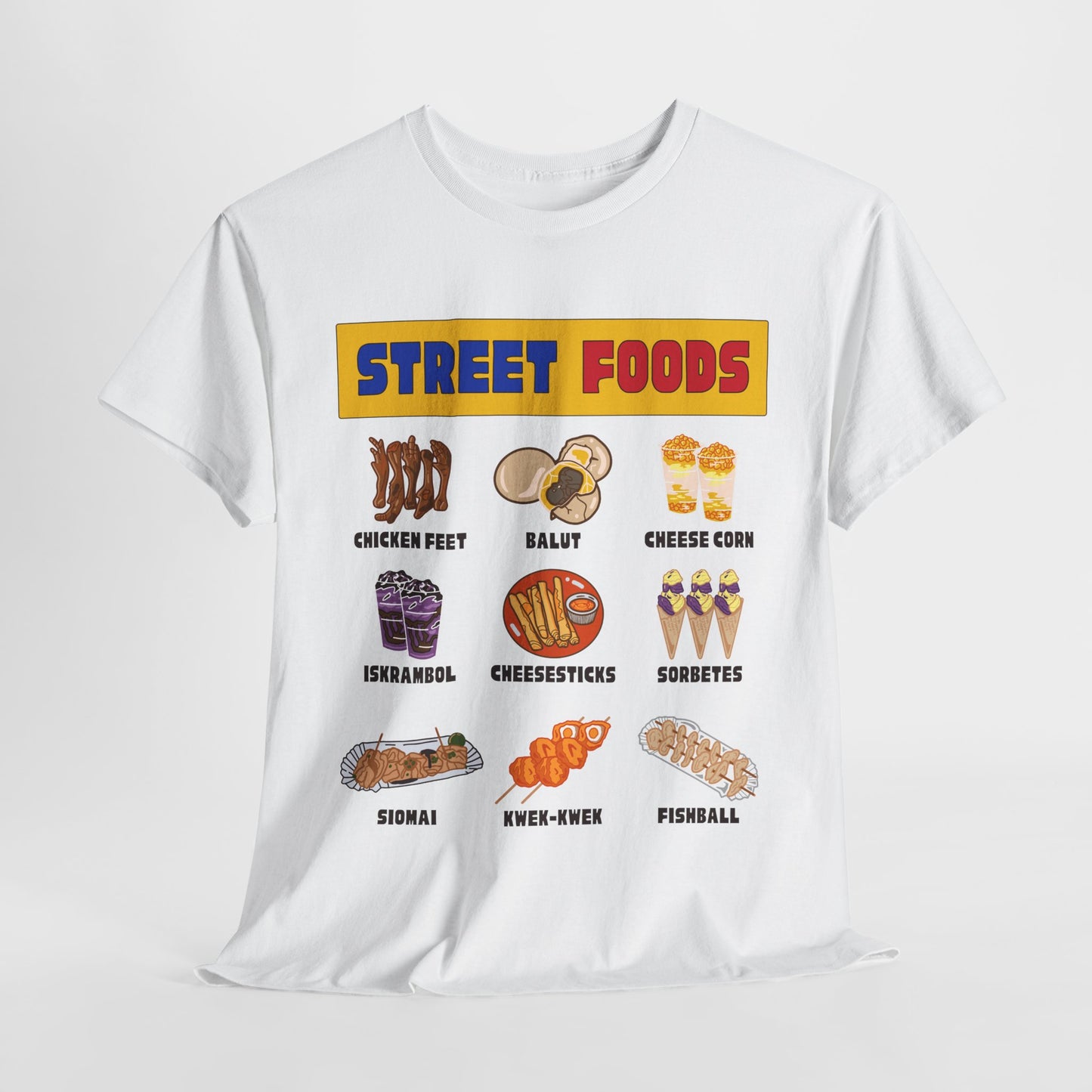 PINOY STREET FOODS - Filipino Food (T-Shirt)