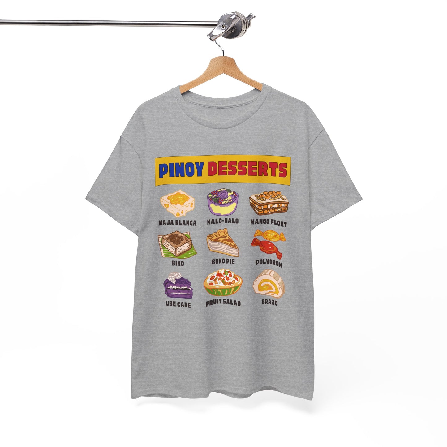 PINOY DESSERTS - Filipino Food (T-Shirt)