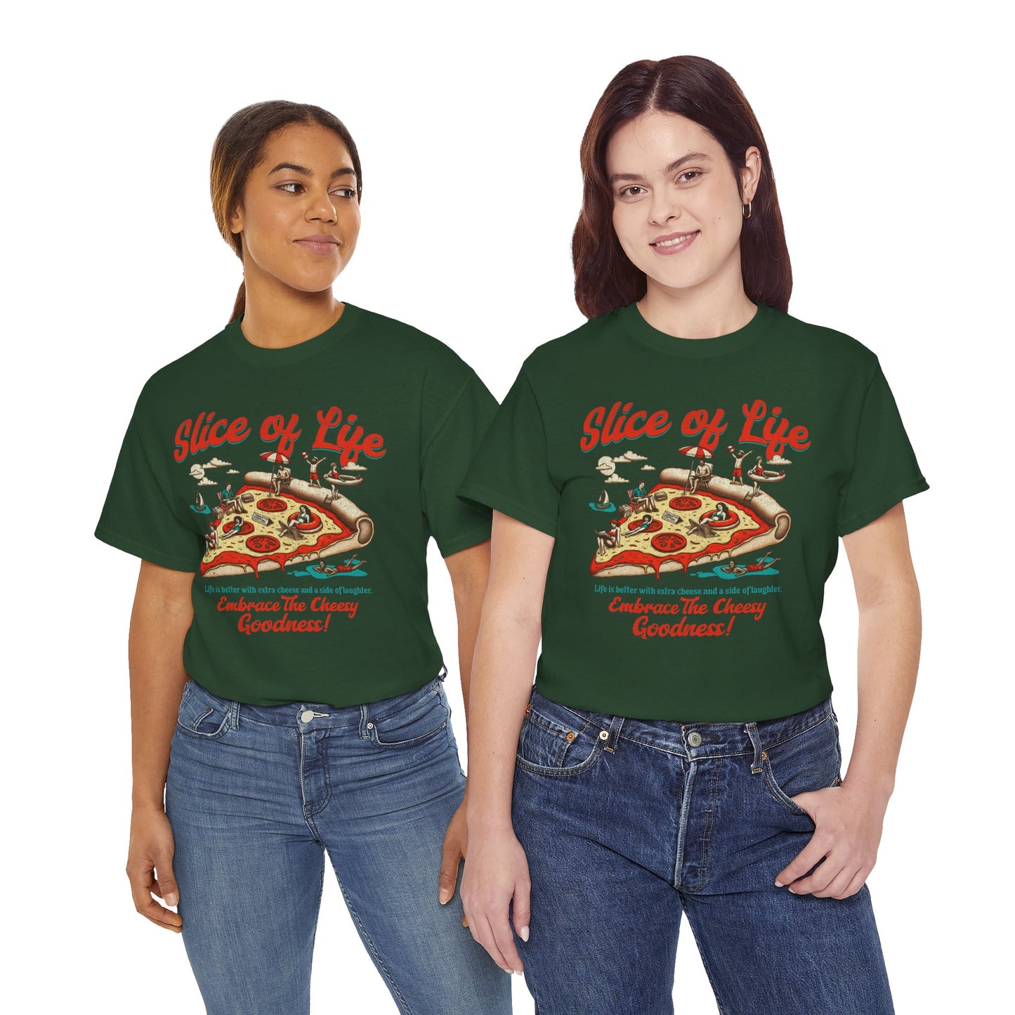 LOBSTER & SPINACH - Pizza (T-Shirt)