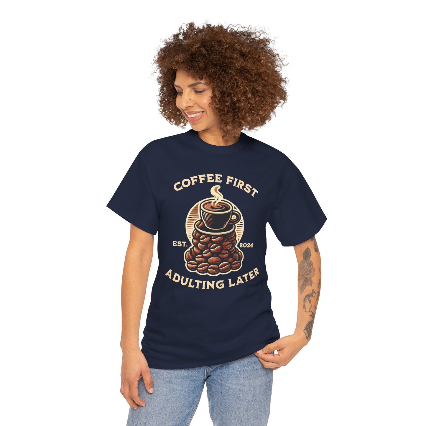 ORANGE AMERICANO - Coffee (T-Shirt)