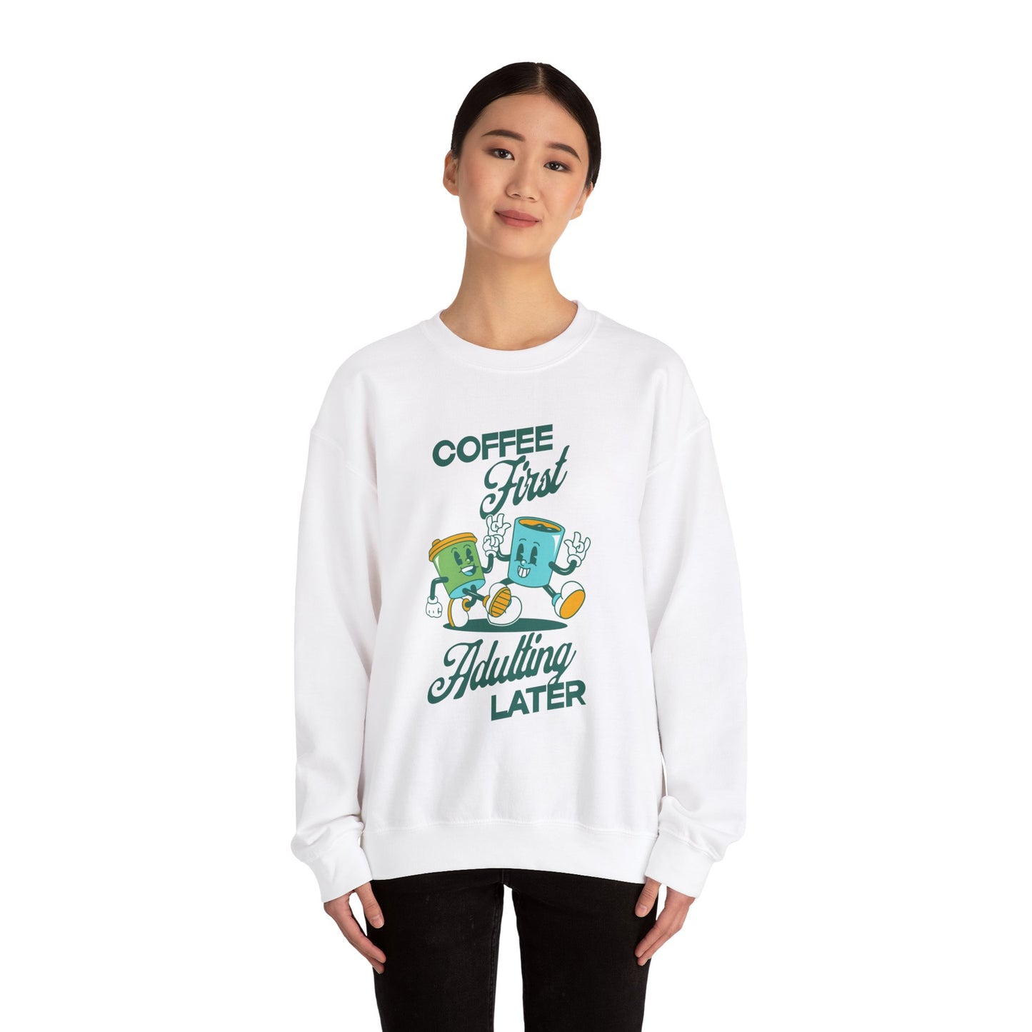 PEPPERMINT DARK CHOCOLATE - Coffee (Sweatshirt)