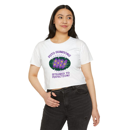 PUTO BUMBONG - Filipino Food (Crop Top)