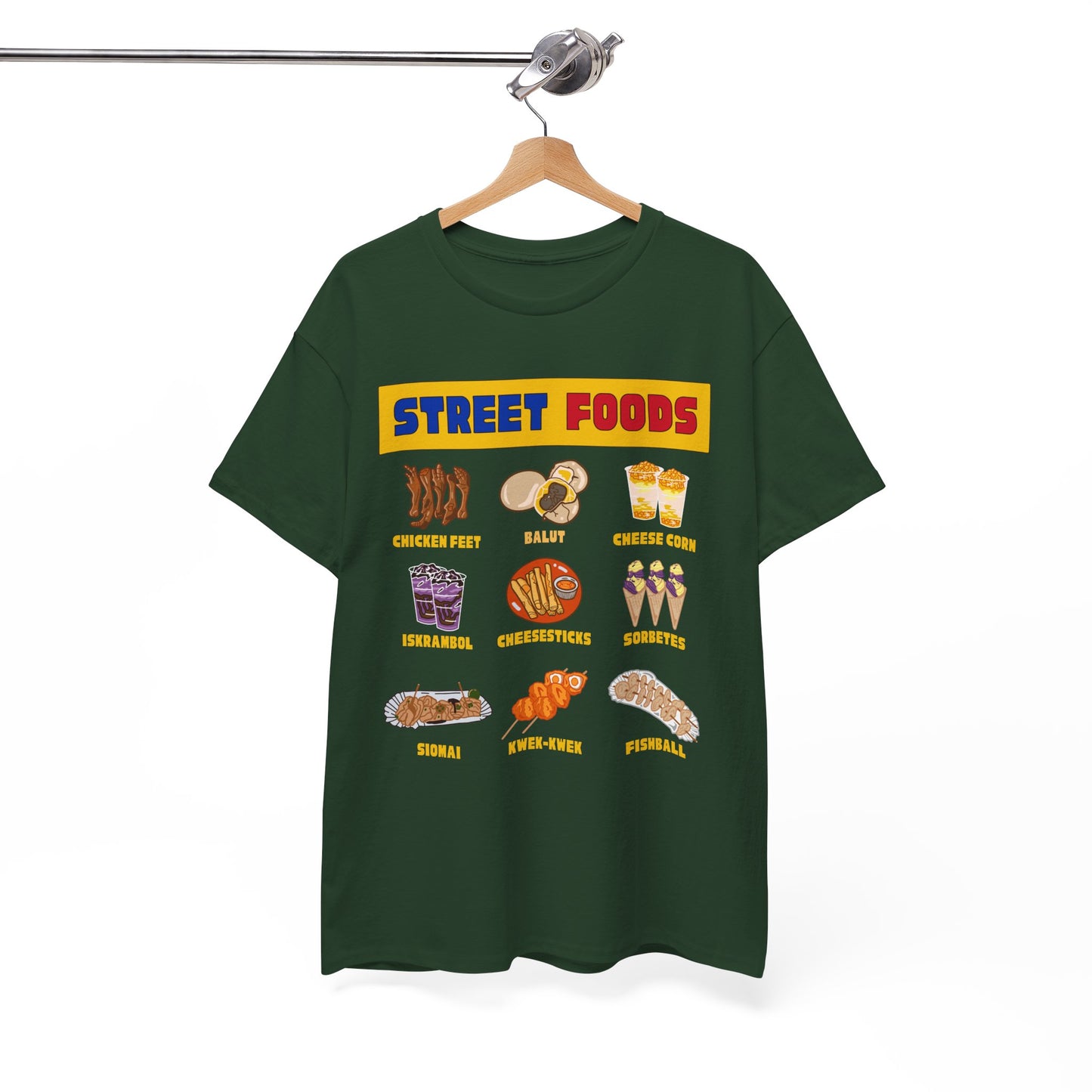 PINOY STREET FOODS - Filipino Food (T-Shirt)