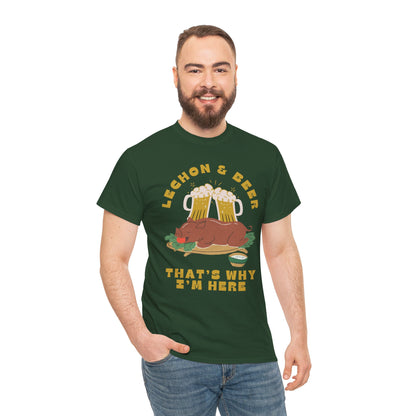 LECHON & BEER - Filipino Food (T-Shirt)