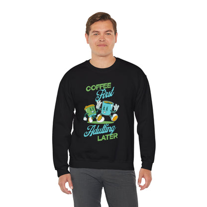 PEPPERMINT DARK CHOCOLATE - Coffee (Sweatshirt)