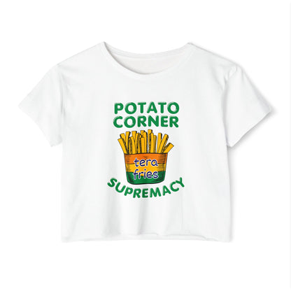 POTATO CORNER - Filipino Food (Crop Top)