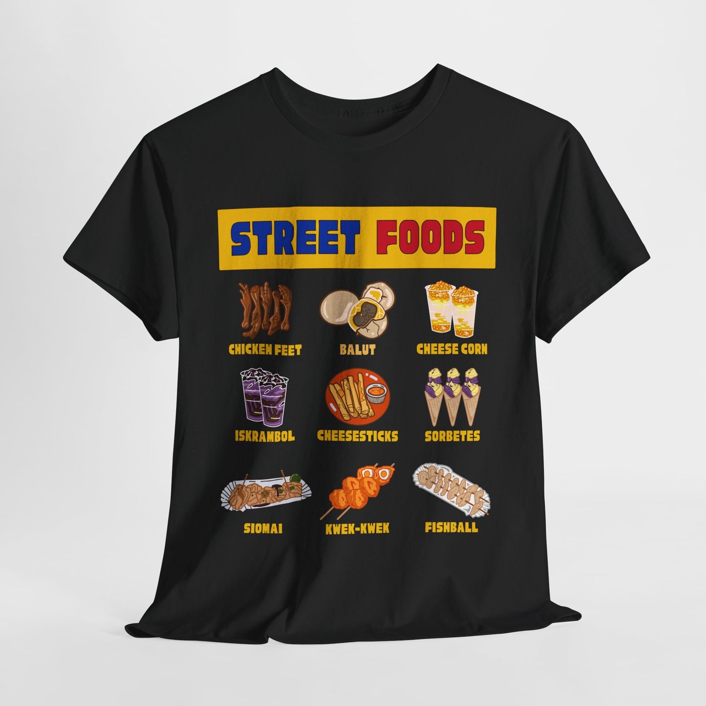 PINOY STREET FOODS - Filipino Food (T-Shirt)