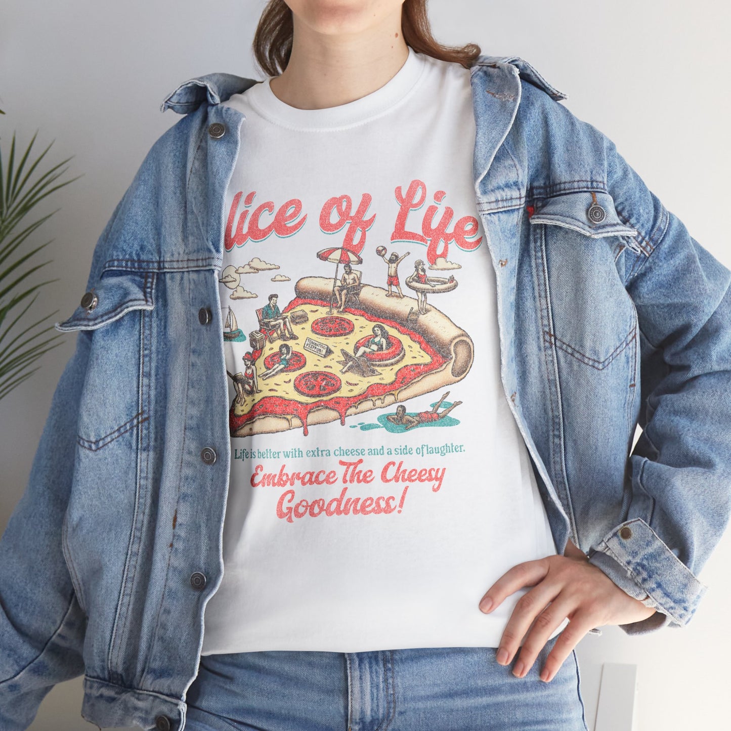 LOBSTER & SPINACH - Pizza (T-Shirt)