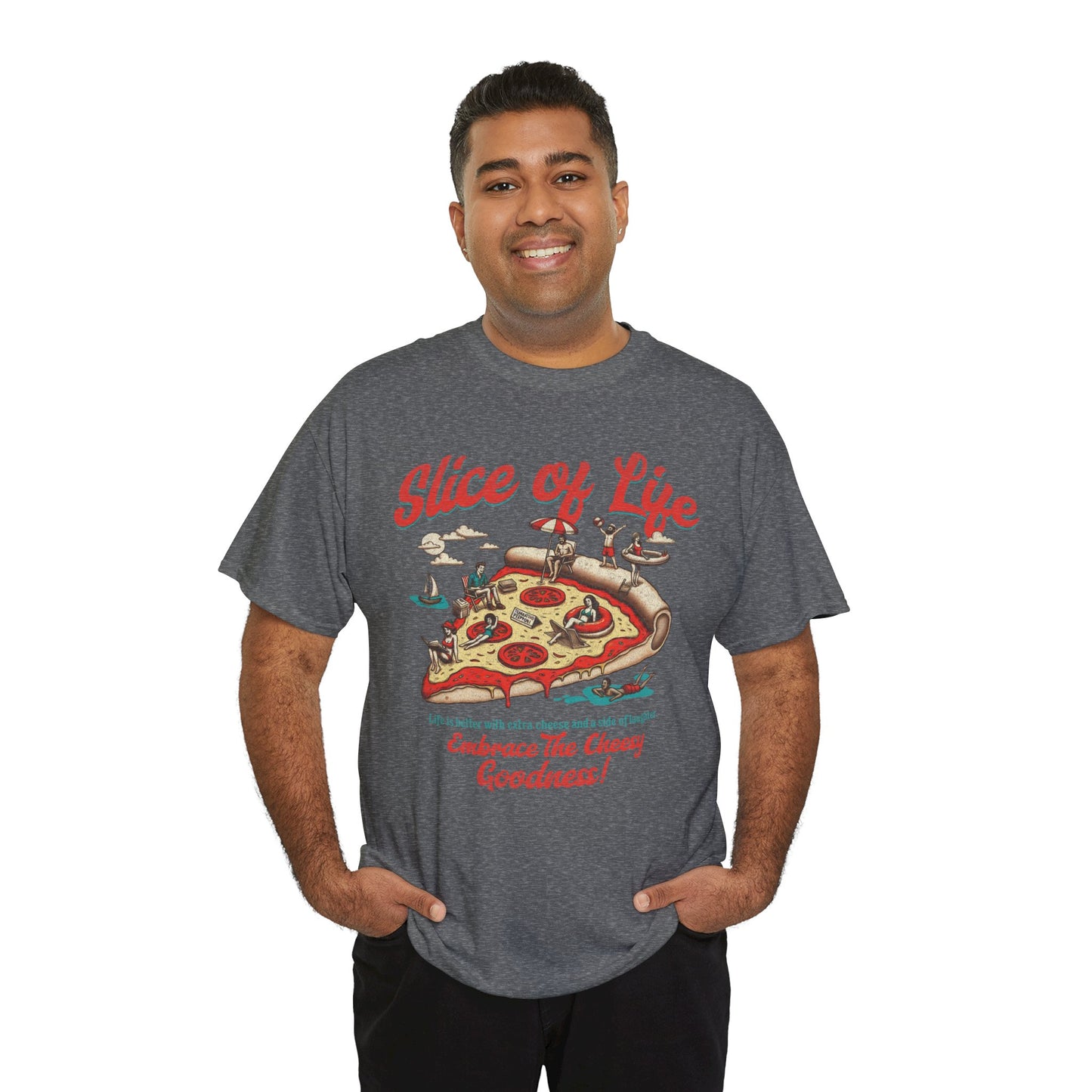 LOBSTER & SPINACH - Pizza (T-Shirt)