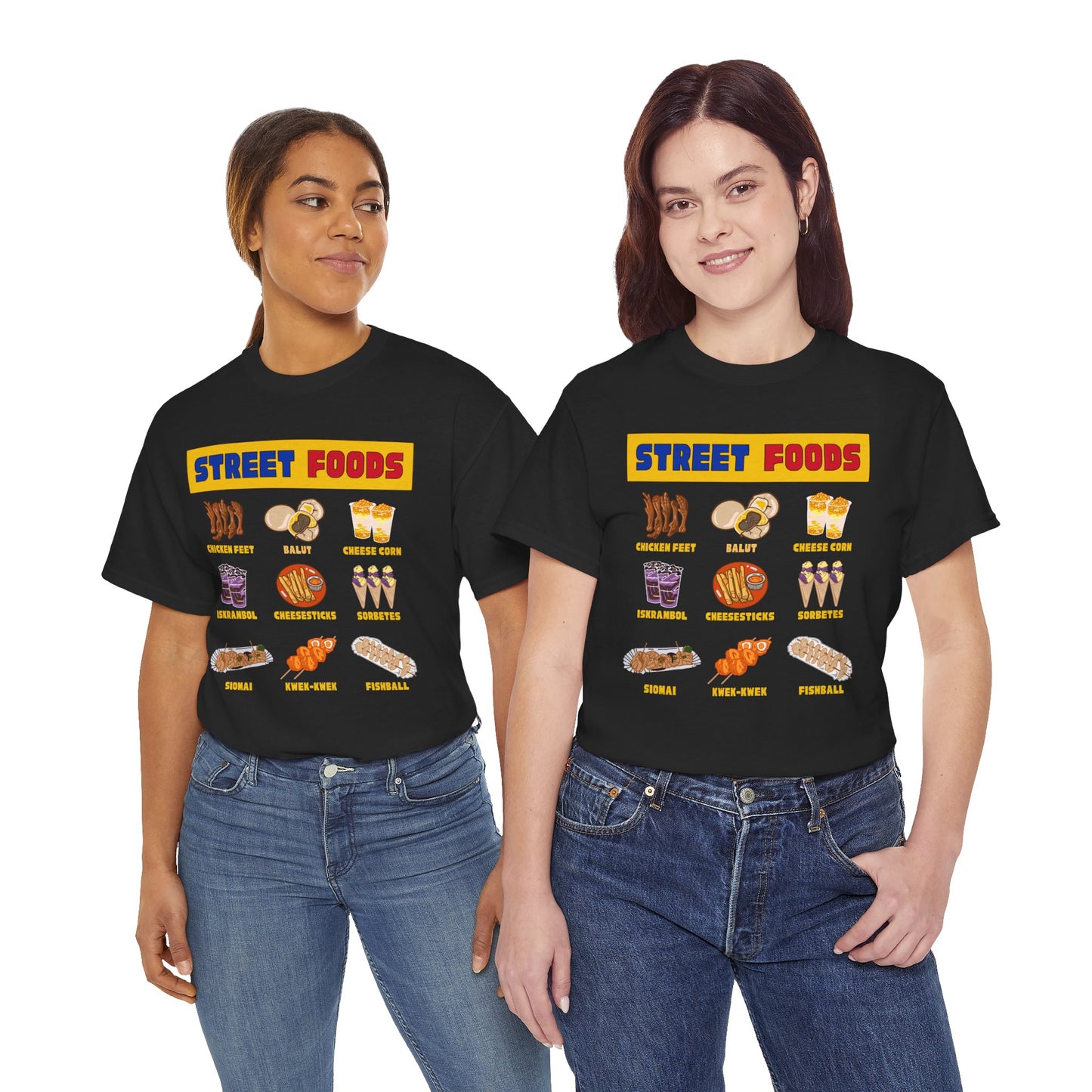 PINOY STREET FOODS - Filipino Food (T-Shirt)