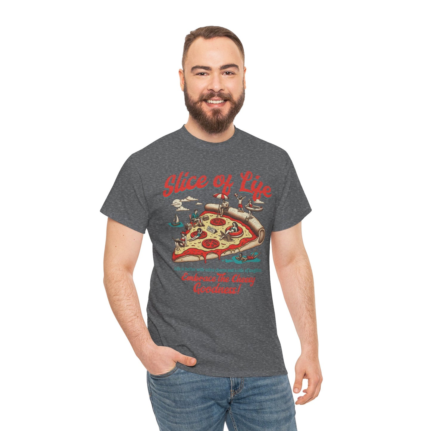 LOBSTER & SPINACH - Pizza (T-Shirt)