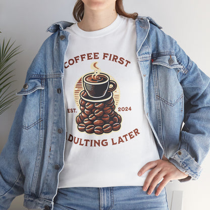 ORANGE AMERICANO - Coffee (T-Shirt)