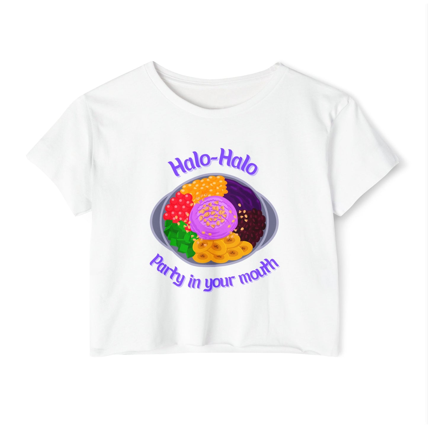 PINOY HALO-HALO - Filipino Food (Crop Top)