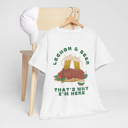 LECHON & BEER - Filipino Food (T-Shirt)