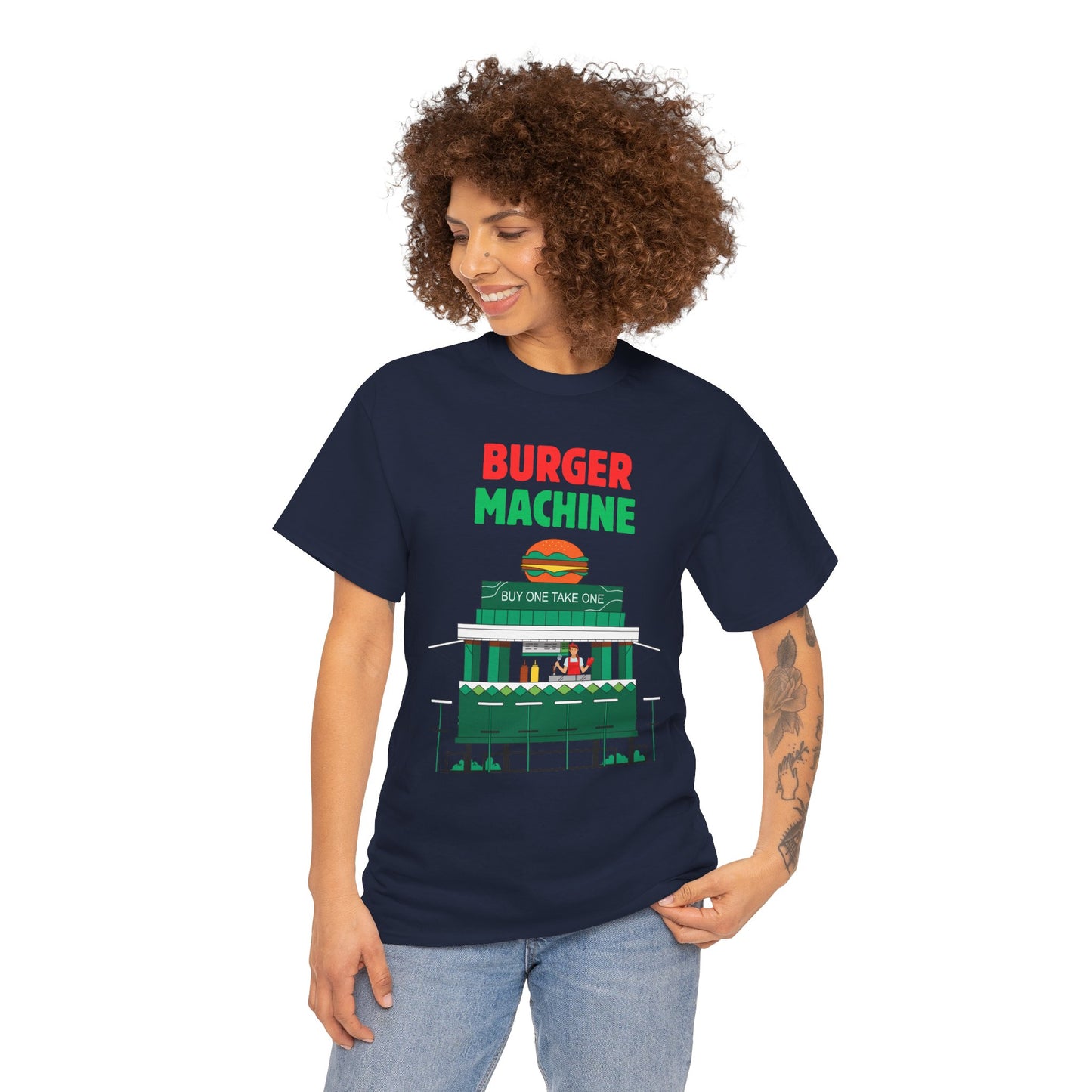 BURGER MACHINE - Filipino Food (T-Shirt)