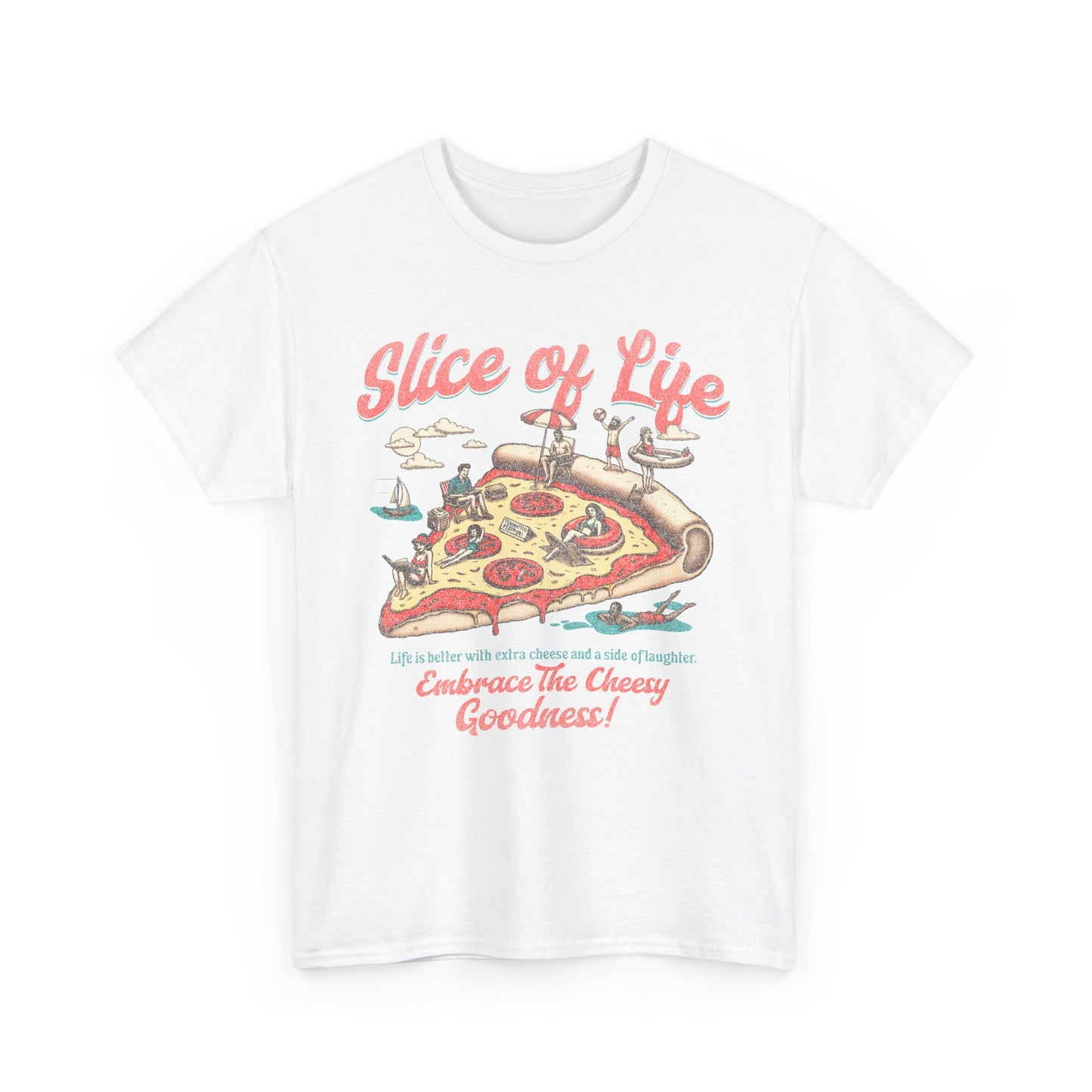 LOBSTER & SPINACH - Pizza (T-Shirt)