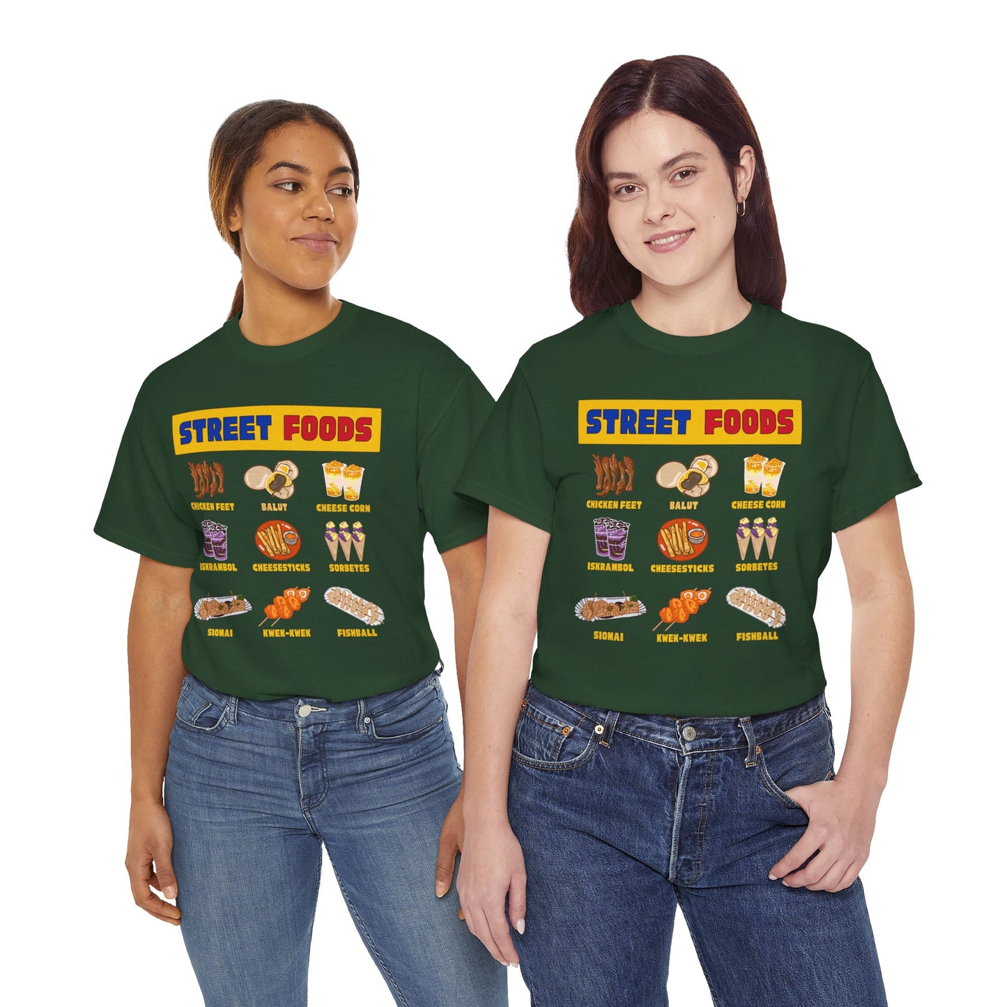 PINOY STREET FOODS - Filipino Food (T-Shirt)