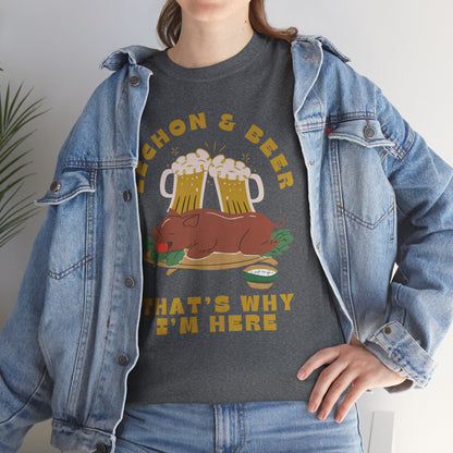 LECHON & BEER - Filipino Food (T-Shirt)