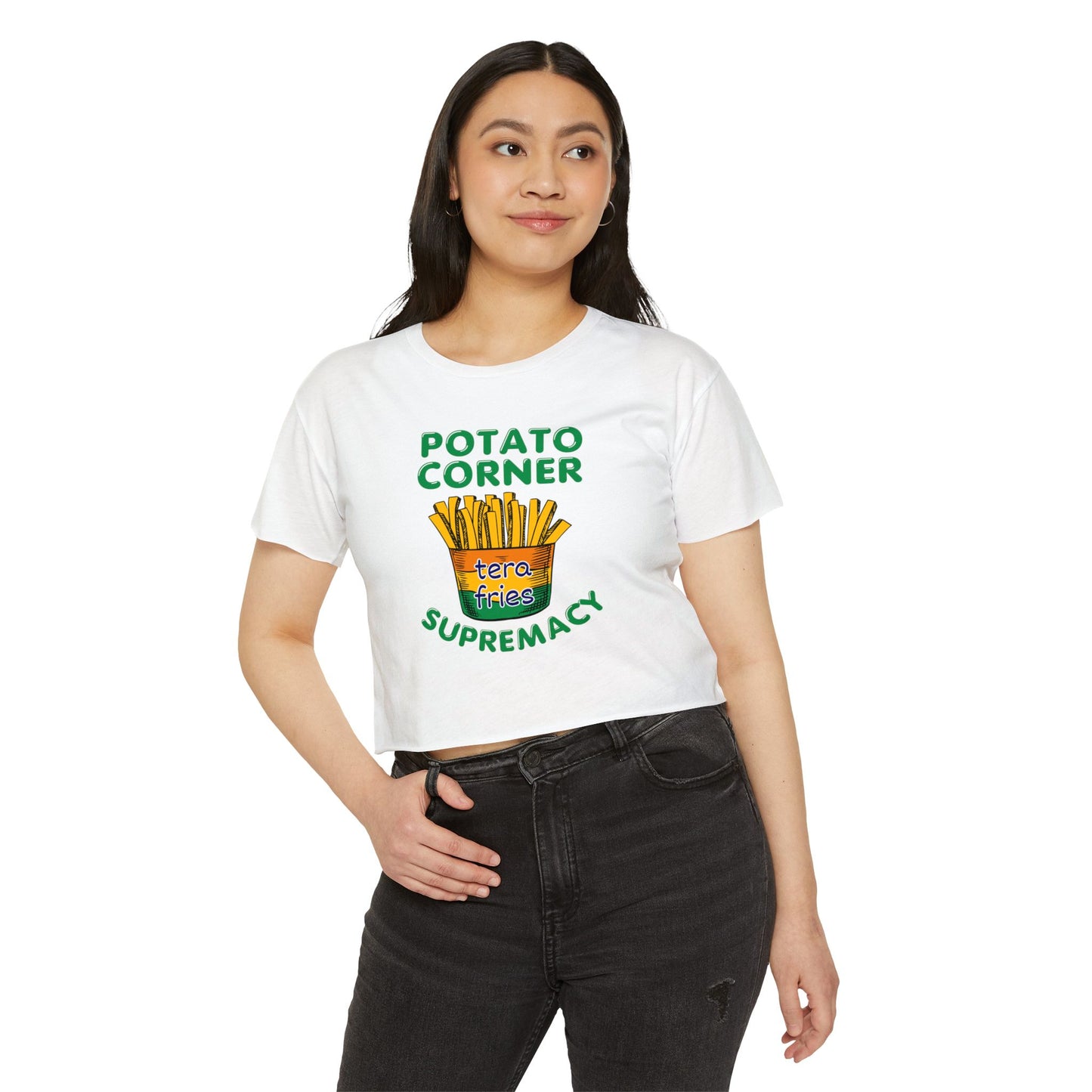 POTATO CORNER - Filipino Food (Crop Top)