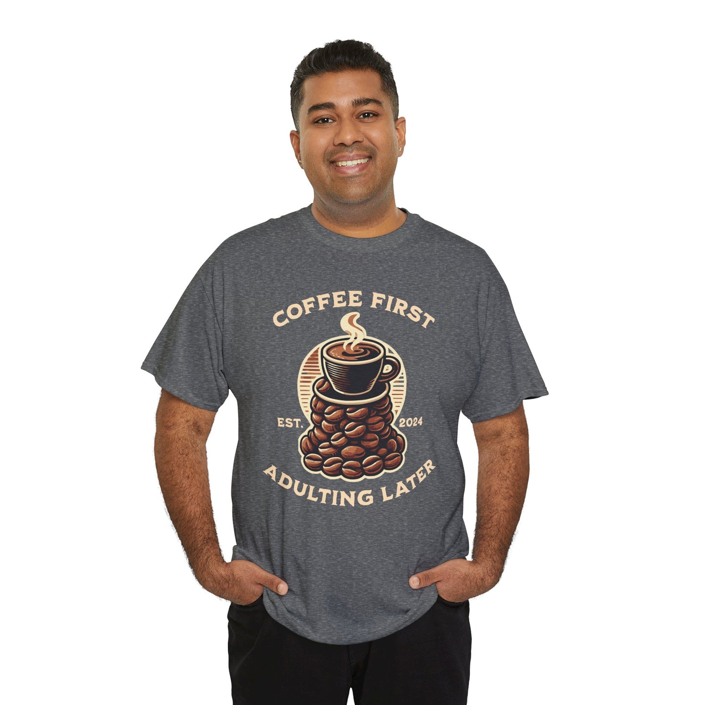 ORANGE AMERICANO - Coffee (T-Shirt)