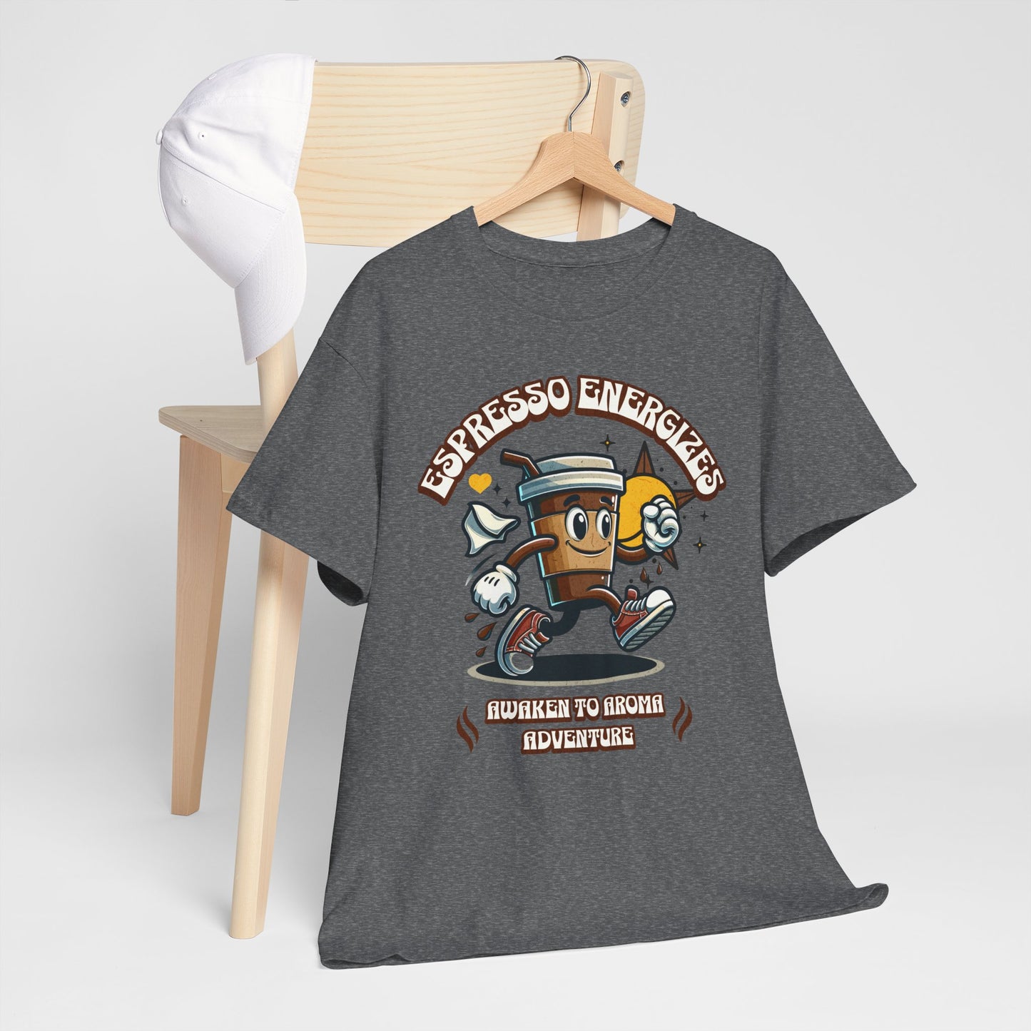 CHERRY ALMOND - Coffee (T-Shirt)