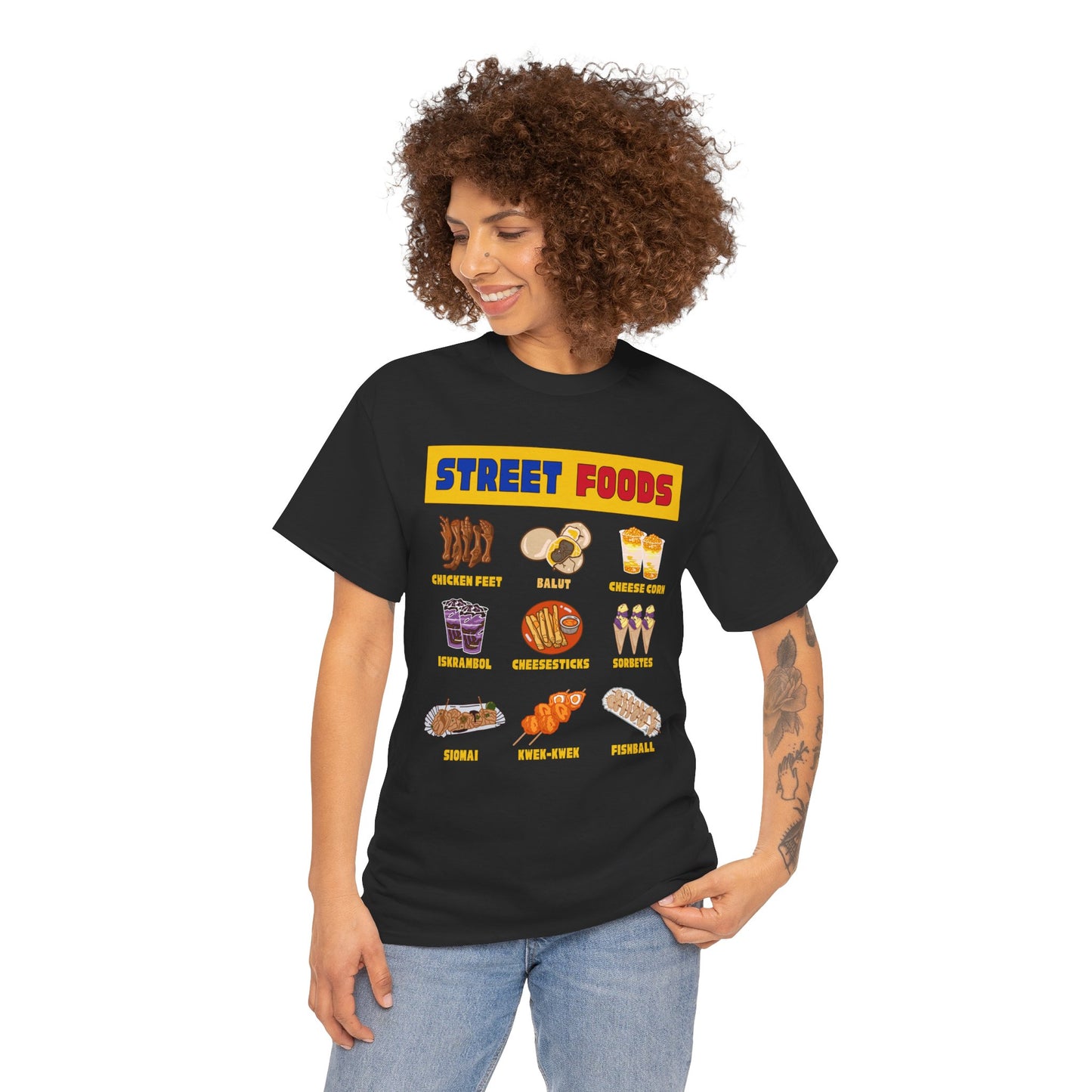 PINOY STREET FOODS - Filipino Food (T-Shirt)