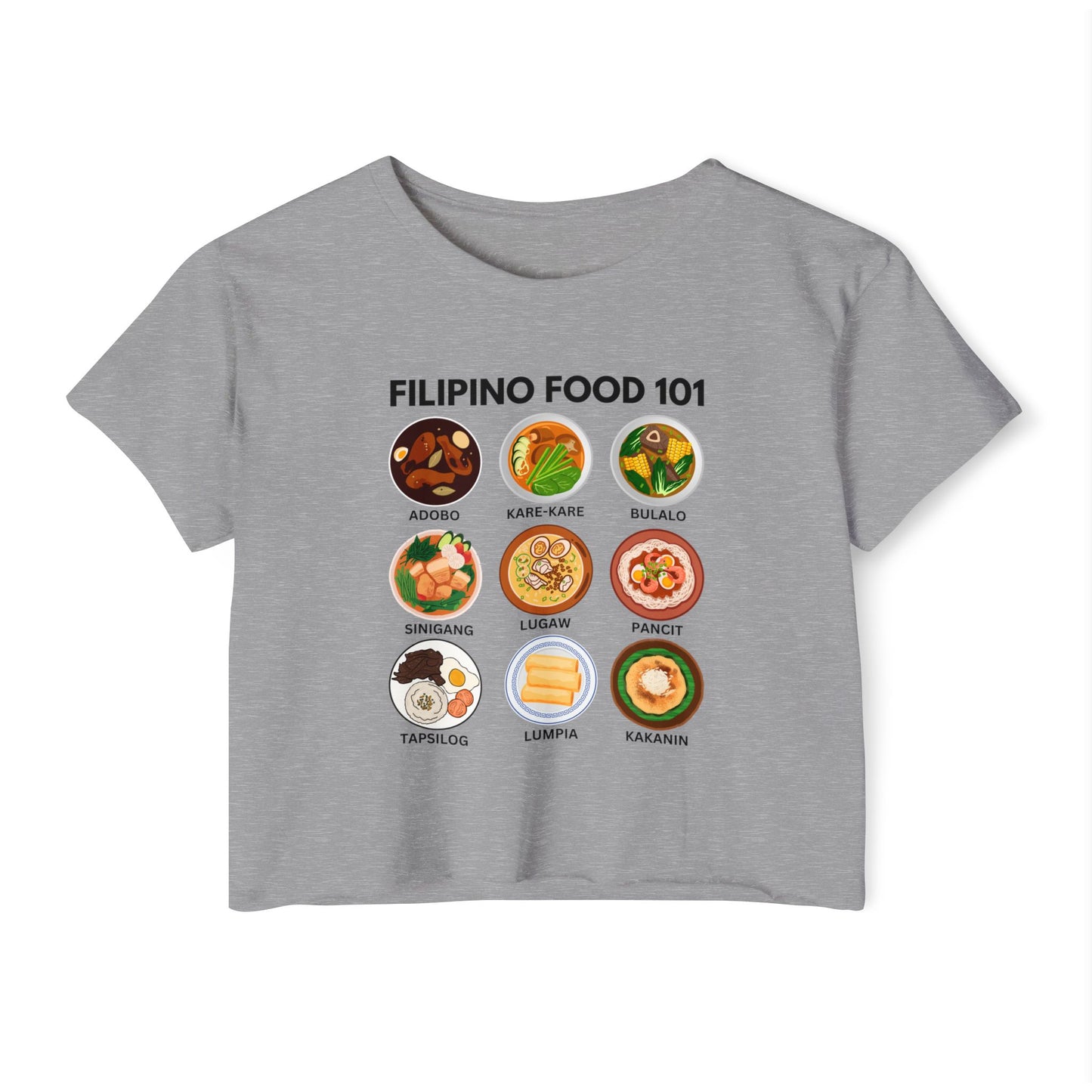 TURO-TURO - Filipino Food (Crop Top)