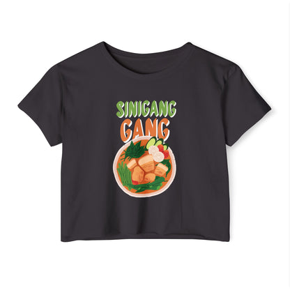 SINIGANG NA BABOY - Filipino Food (Crop Top)