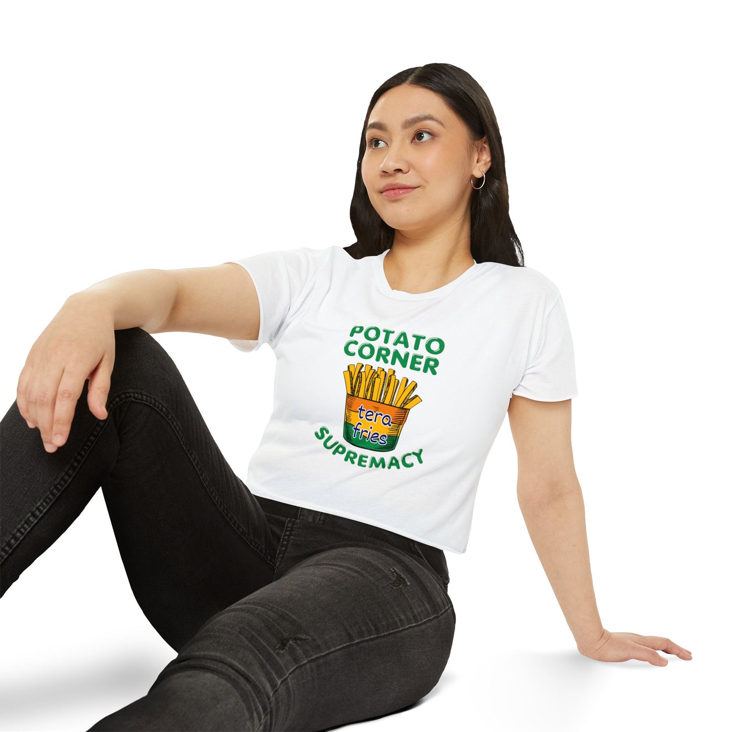 POTATO CORNER - Filipino Food (Crop Top)