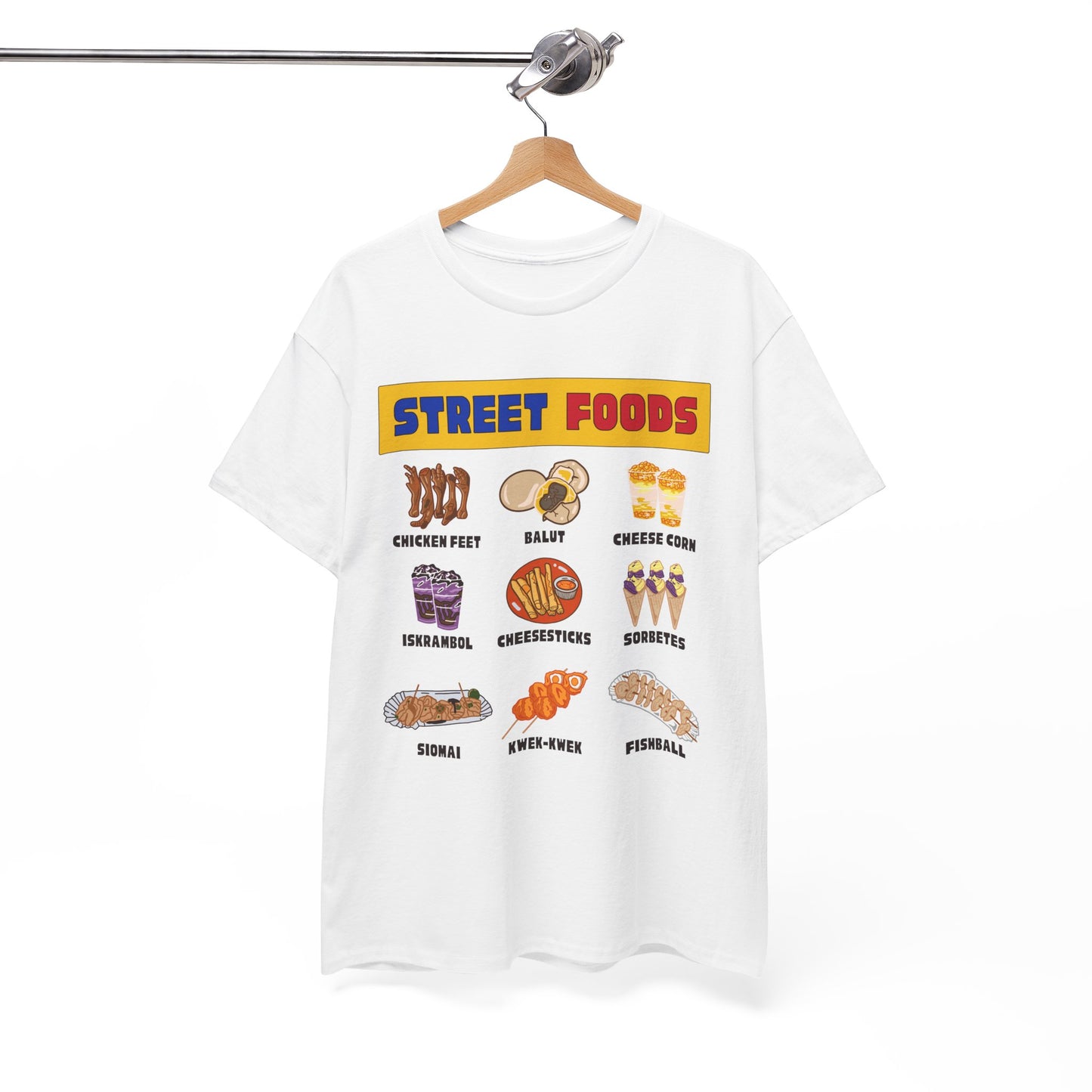 PINOY STREET FOODS - Filipino Food (T-Shirt)