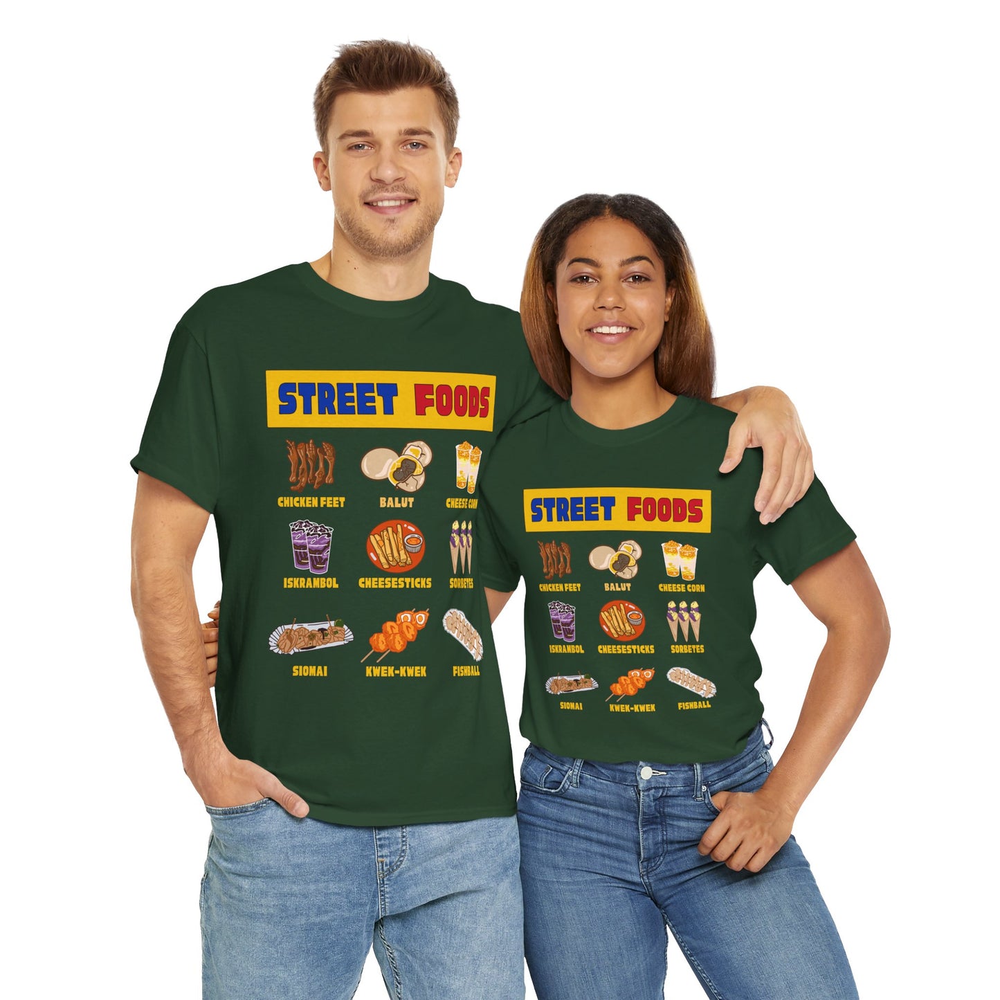 PINOY STREET FOODS - Filipino Food (T-Shirt)