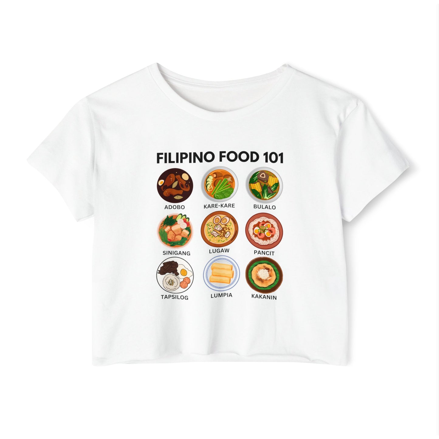 TURO-TURO - Filipino Food (Crop Top)